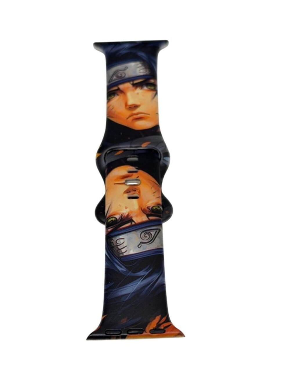 Anime Ninja Headband Character Art Custom Watch Band for Apple Watch 38 40 41mm